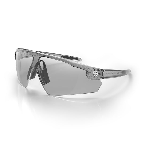 Phantoms Graphite Frame Hybrids with photochromic lens, angled view