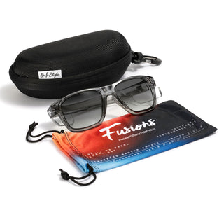 Fusions Performance Graphite Frame Hybrids Lens Safety Glasses