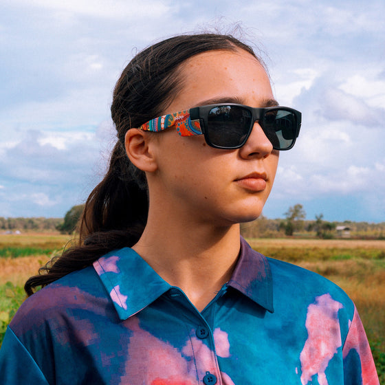 Fusions Matte Black Frame Art Series V.3 Prescription Safety Glasses