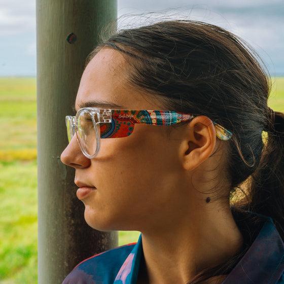 Cruisers Clear Frame Art Series V.3 Prescription Safety Glasses