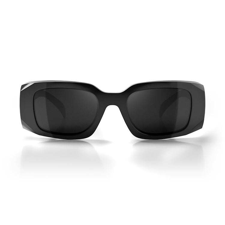 Auras Black Frame Grey Polarised Lens