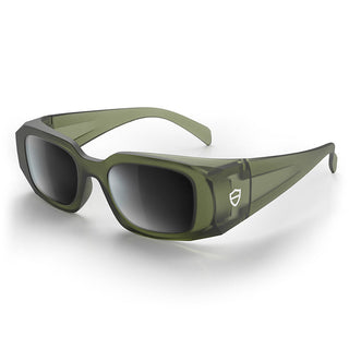Auras Matte Moss Green Frame Polarised Lens