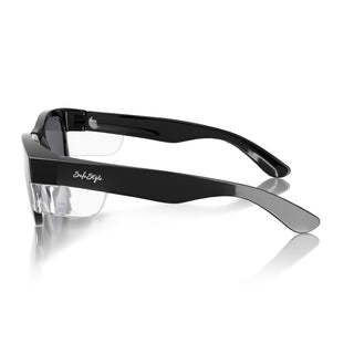 Classics Black Frame Tinted Lens Safety Glasses