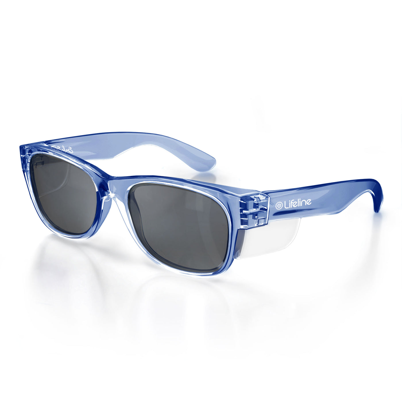 Classics Blue Frame Tinted Lens