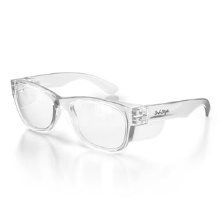 Classics Clear Frame Clear Lens Safety Glasses