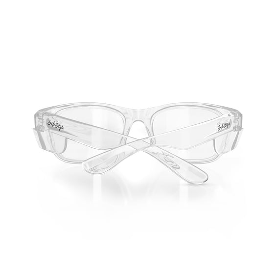 Classics Clear Frame Clear Lens Safety Glasses