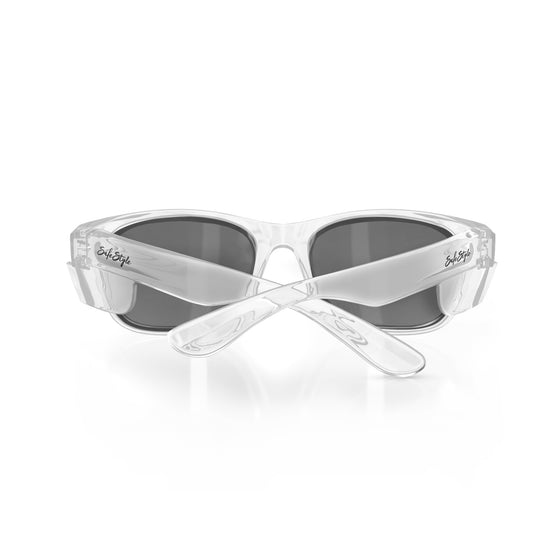 Classics Clear Frame Tinted Lens Safety Glasses