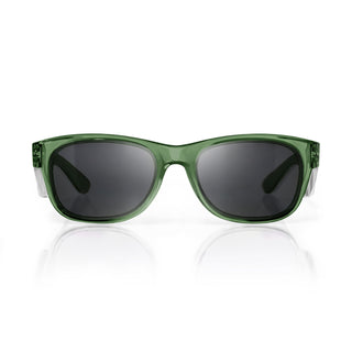 Classics Green Frame Polarised Lens Safety Glasses