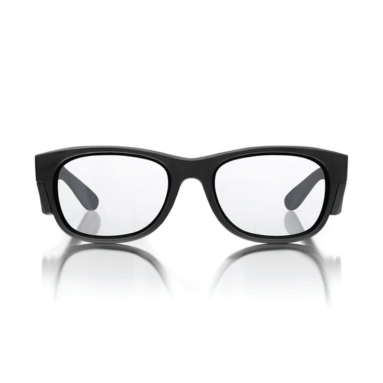 Classics Matte Black Prescription Safety Glasses