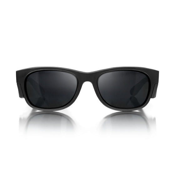 Classics Matte Black Frame Polarised Lens Safety Glasses