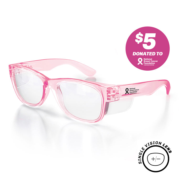 Classics Pink Prescription Safety Glasses