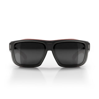 Converts Matte Graphite/Red Frame Grey Polarised Lens