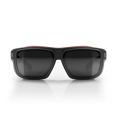 Converts Matte Graphite/Red Frame Grey Polarised Lens