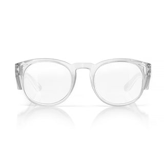 Cruisers Clear Frame Clear Lens Safety Glasses