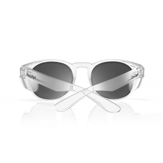 Cruisers Clear Frame Polarised Lens Safety Glasses