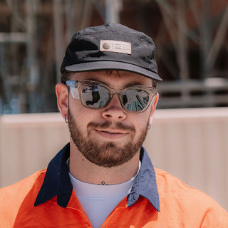 Harps Graphite Frame Polarised Lens Safety Glasses