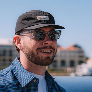 Harps Graphite Frame Polarised Lens Safety Glasses