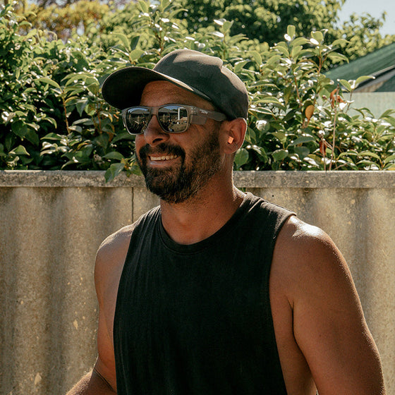 Fusions Matte Graphite Frame Polarised Lens