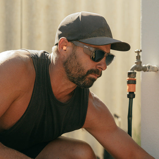 Fusions Matte Graphite Frame Polarised Lens