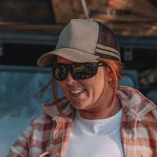 Rapids Matte Black Frame Tinted Lens Safety Glasses