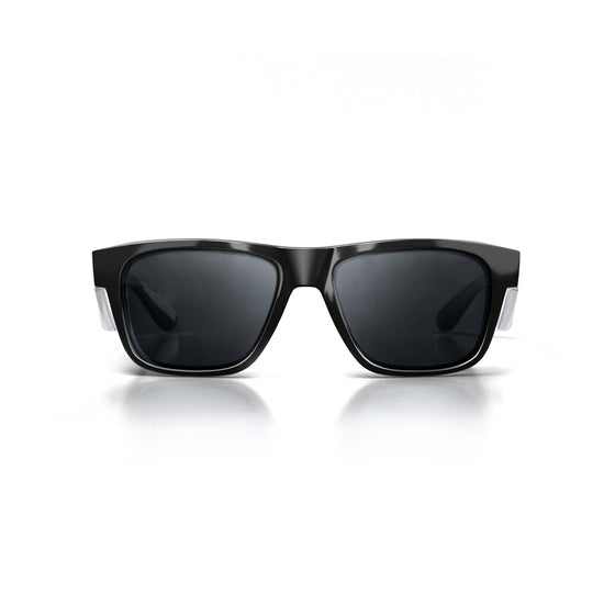 Fusions Kids Black Frame Tinted Lens Safety Glasses