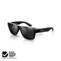 Fusions Kids Black Frame Tinted Lens Safety Glasses