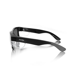 Fusions Kids Black Frame Tinted Lens Safety Glasses