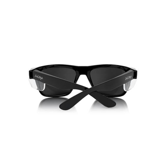Fusions Kids Black Frame Tinted Lens Safety Glasses