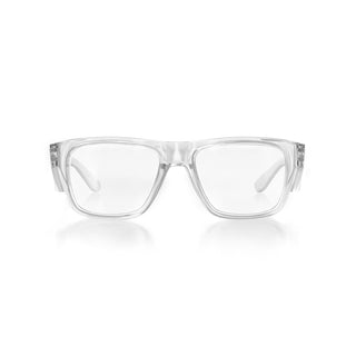 Fusions Kids Clear Frame Clear Lens Safety Glasses