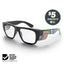 Fusions Matte Black Frame Art Series V.3 Prescription Safety Glasses