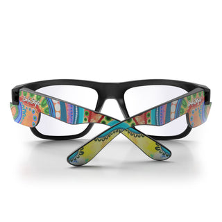 Fusions Matte Black Frame Art Series V.3 Prescription Safety Glasses
