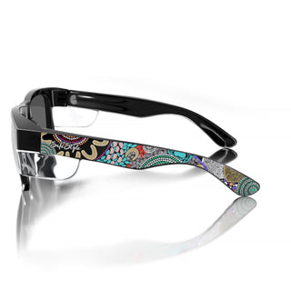 Fusions Black Frame Polarised Lens Art Series V.2 Safety Glasses
