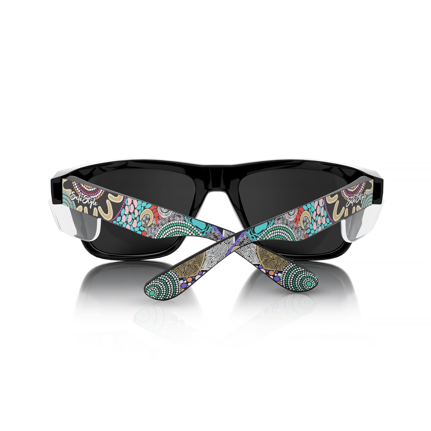 Fusions Black Frame Polarised Lens Art Series V.2
