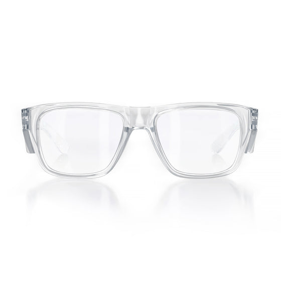 Fusions Clear Frame Clear Lens Art Series V.2 Safety Glasses