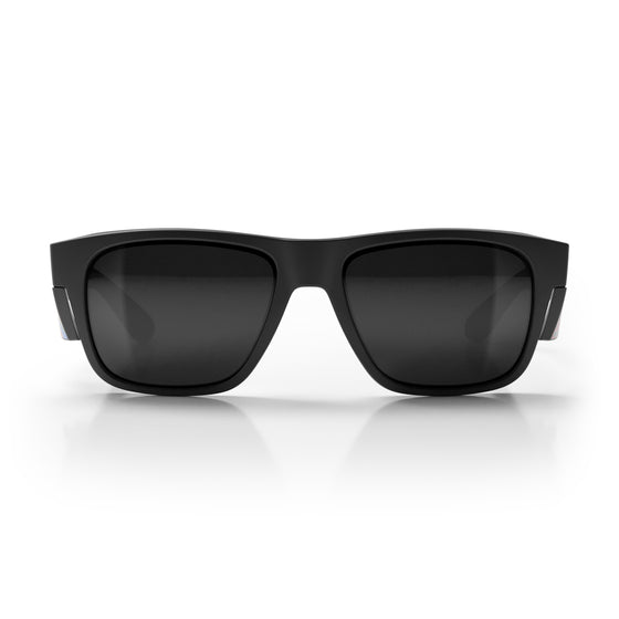Fusions Matte Black Frame Polarised Lens Art Series V.3 Safety Glasses