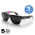 Fusions Black Frame Polarised Lens Art Series V.4 Safety Glasses