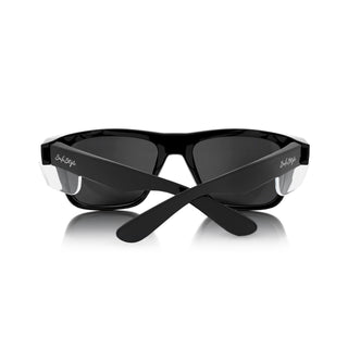 Fusions Black Frame Tinted Lens Safety Glasses
