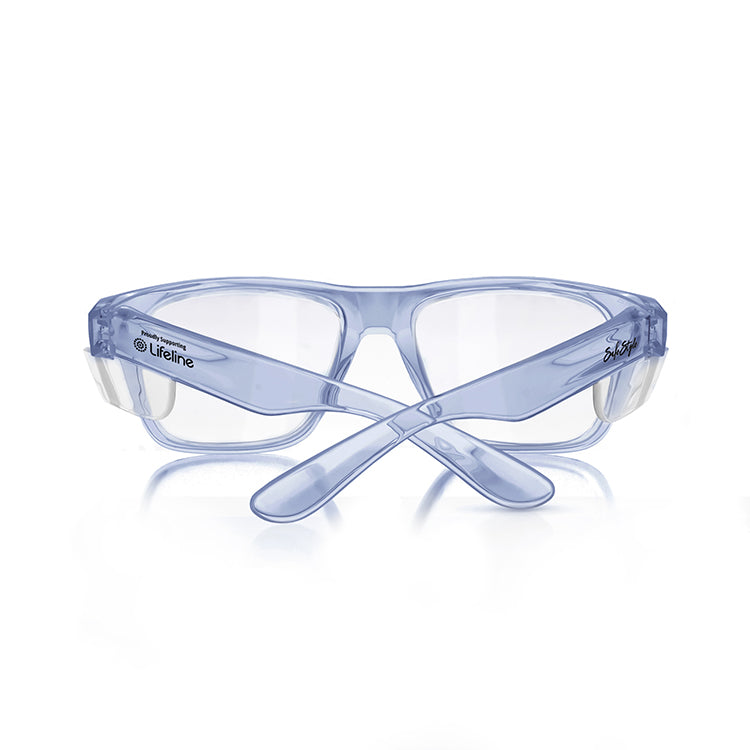 Fusions Blue Prescription Safety Glasses