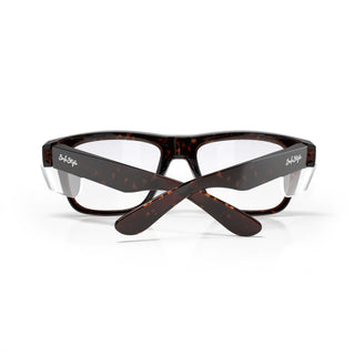 Fusions Brown Tort Prescription Safety Glasses
