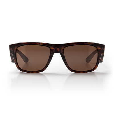 Fusions Matte Brown Tort Frame Brown Polarised Lens