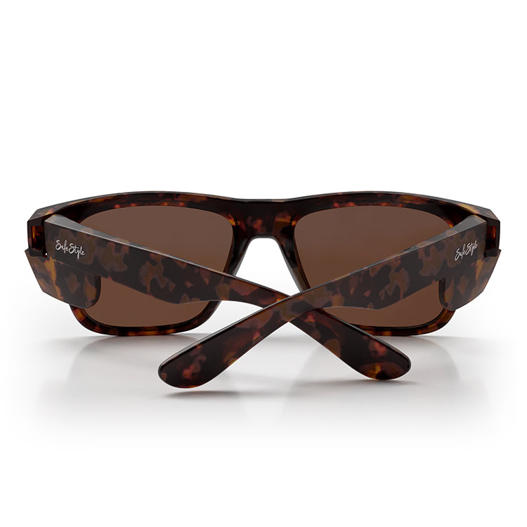 Fusions Matte Brown Tort Frame Brown Polarised Lens