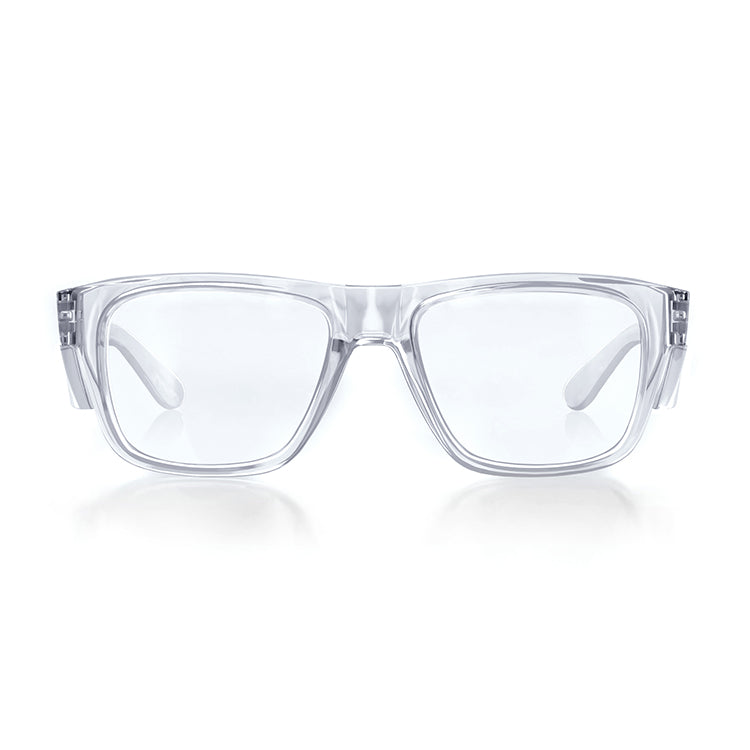 Fusions Clear Prescription Safety Glasses