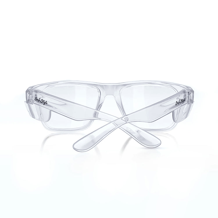 Fusions Clear Prescription Safety Glasses