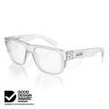 Fusions Clear Frame Clear Lens Safety Glasses