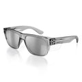 Fusions Graphite Frame Mirror Chrome Polarised Lens Safety Glasses