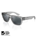 Fusions Graphite Frame Tinted Lens Safety Glasses