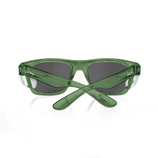 Fusions Green Frame Polarised Lens Safety Glasses