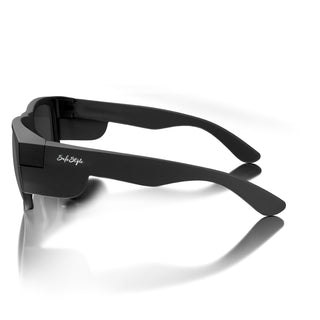 Fusions Matte Black Frame Polarised Lens Safety Glasses