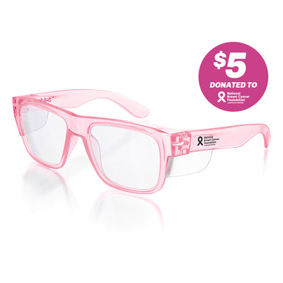 Fusions Pink Frame Clear Lens