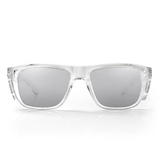 Fusions XL Clear Frame Hybrids with photochromic lens